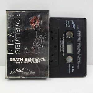 Death Sentence Punk Cassette Tape Not A Pretty Sight VTG 1986 Tested